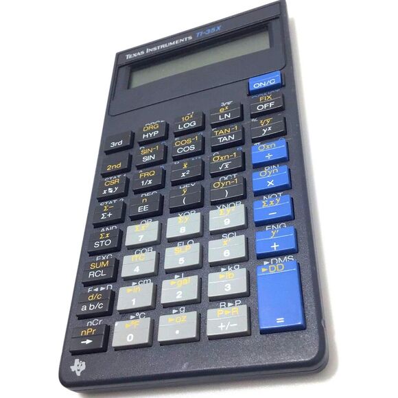 Calculator Texas Instrument Ti-35x/Scientific Graphic Mathematic Device - Picture 4 of 4